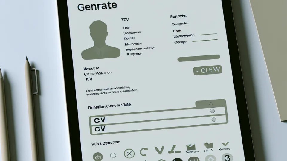 Ücretsiz bir çevrimiçi özgeçmiş nasıl oluşturabilirim?